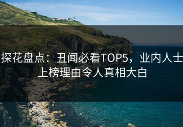 探花盘点：丑闻必看TOP5，业内人士上榜理由令人真相大白