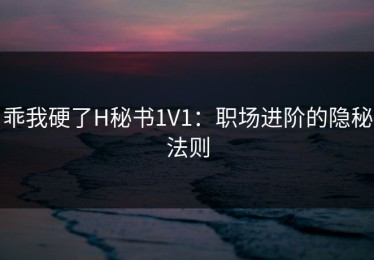 乖我硬了H秘书1V1：职场进阶的隐秘法则