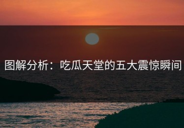 图解分析：吃瓜天堂的五大震惊瞬间