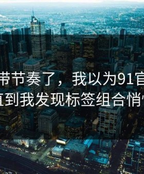 别再被带节奏了，我以为91官网没变化，直到我发现标签组合悄悄变了