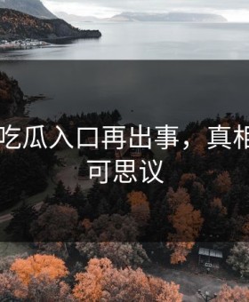 网传91吃瓜入口再出事，真相令人不可思议